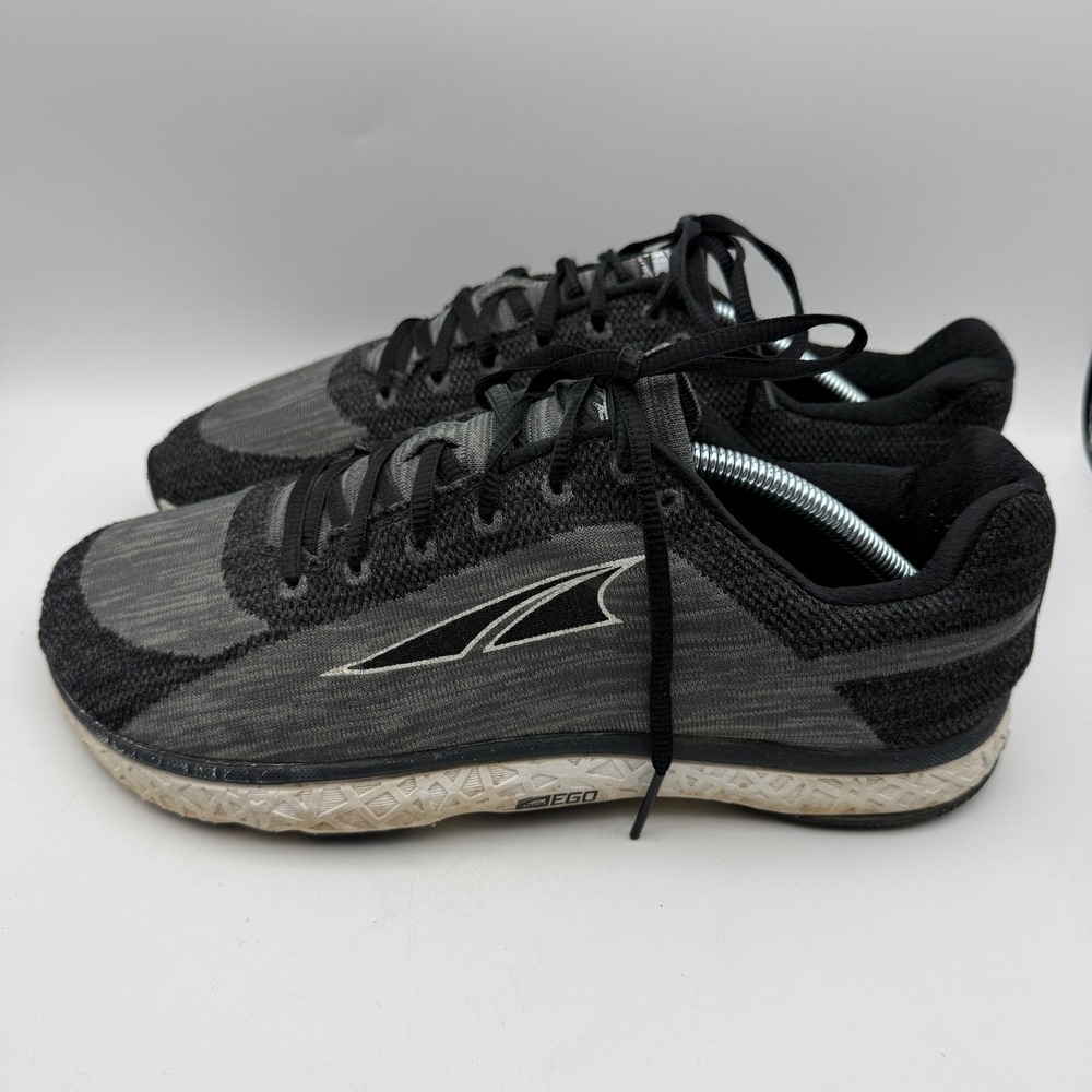 Altra Escalante Running Shoes Mens Size 10 Black Gray Zero Drop Sneakers